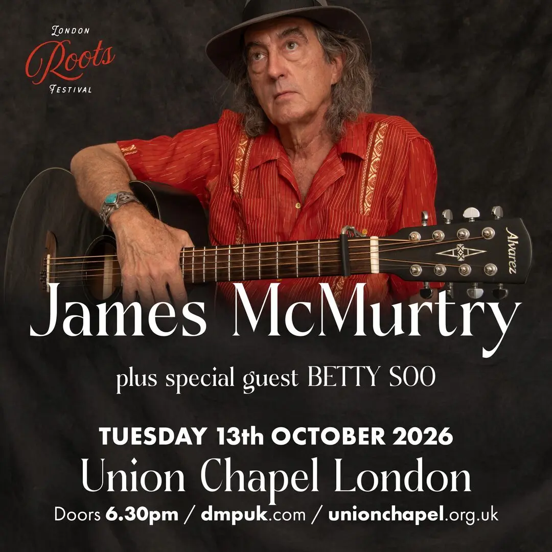 James McMurtry + BettySoo at Union Chapel - London — event image