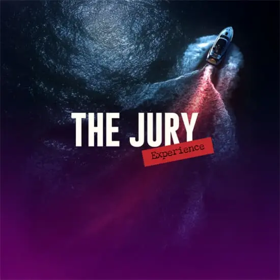 Imagem do evento The Jury Experience: The Deadly Boat Ride