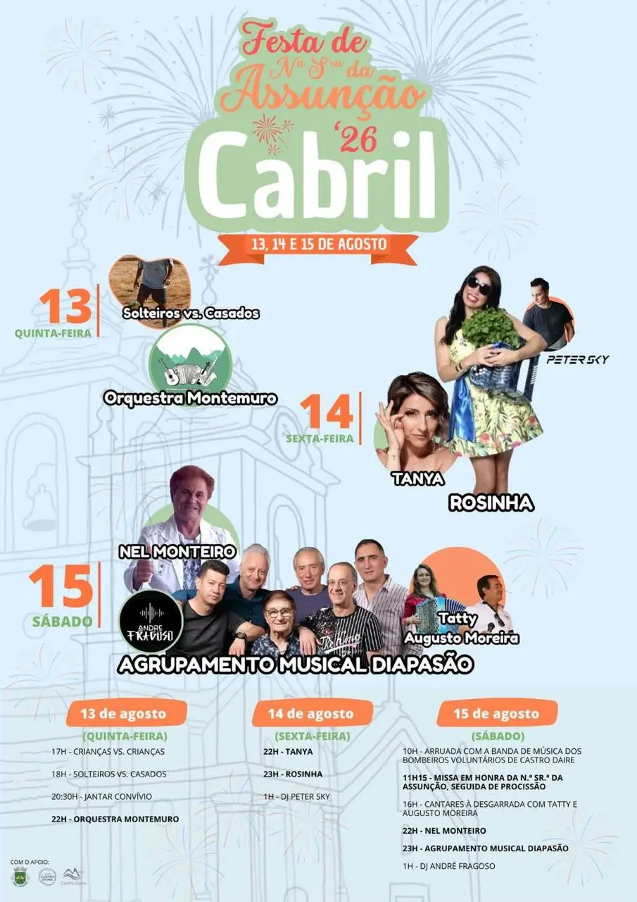 Festa de Nª Sª da Assunção 2026 — event image