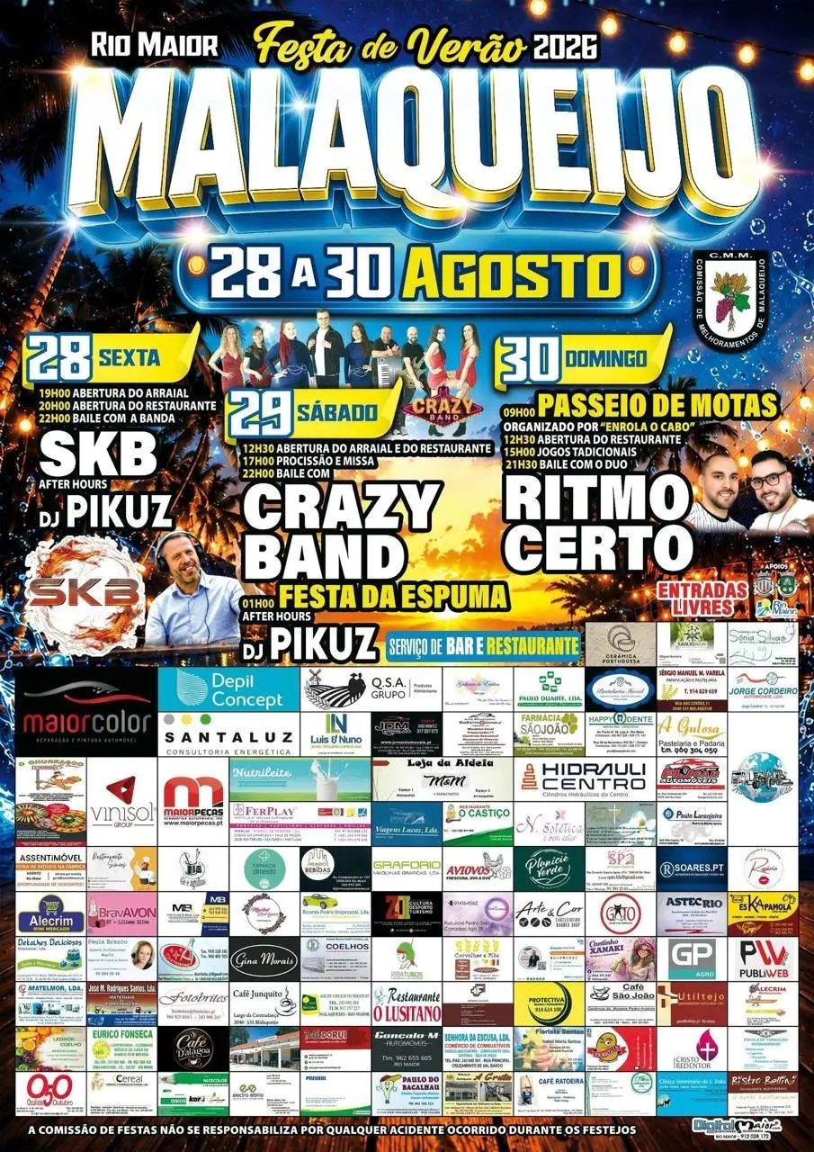 Imagem do evento Festa de Verão 2026