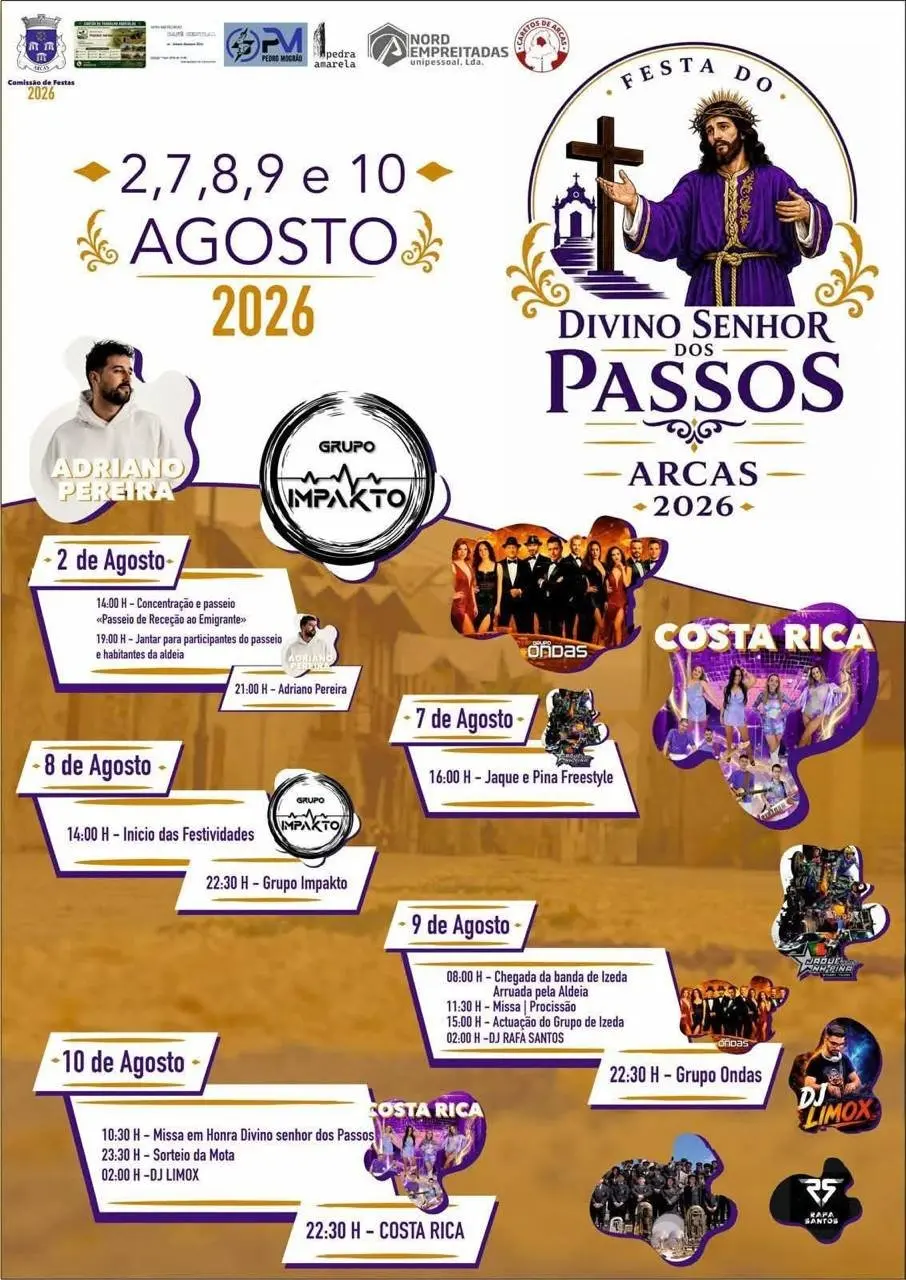 Imagem do evento Festa do Divino Senhor dos Passos 2026