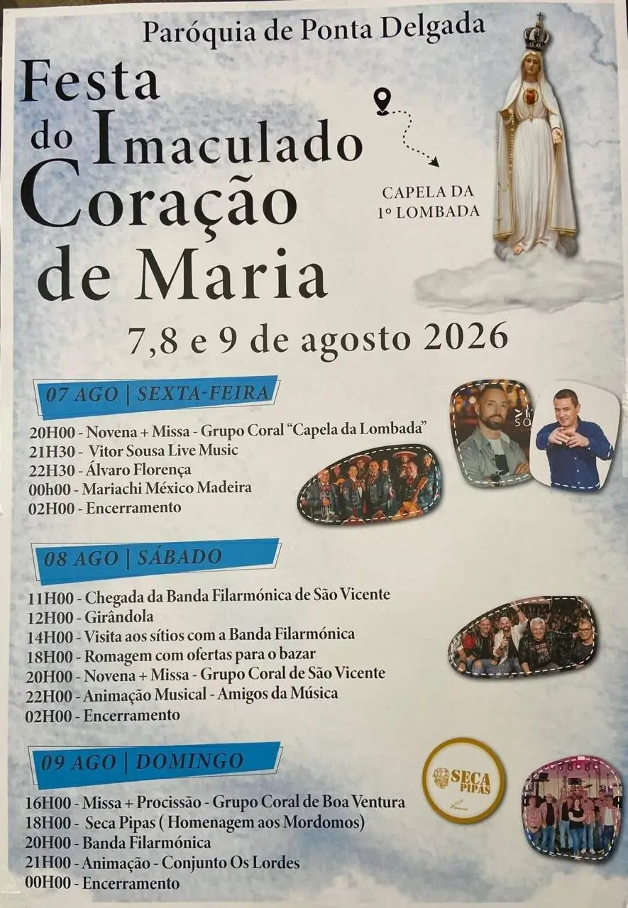 Festa do Imaculado Coração de Maria 2026 — event image