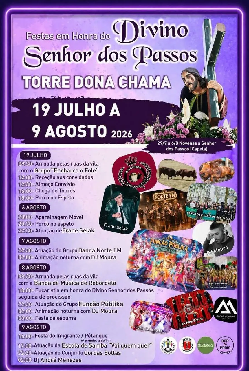 Imagem do evento Festa em honra de Divino Senhor dos Passos 2026