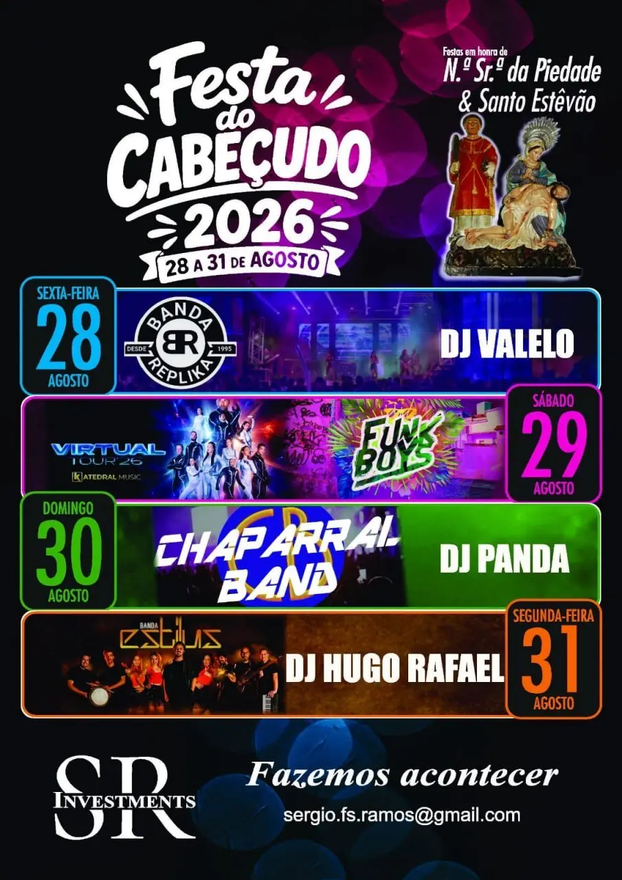 Imagem do evento Festa em honra de N. Sr.ª da Piedade & Santo Estêvão 2026