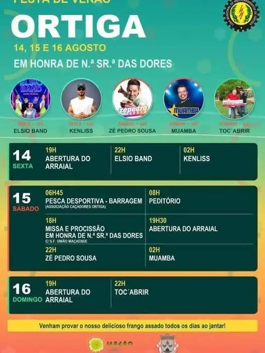 Imagem do evento Festa em honra de N.ª Sr.ª das Dores 2026