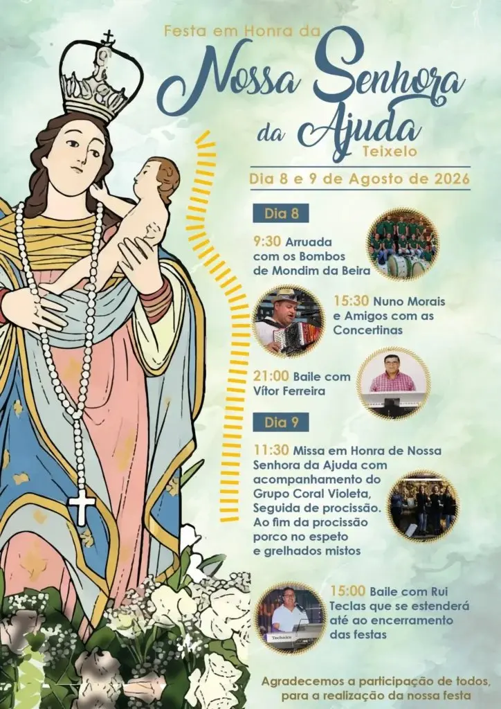 Festa em honra de Nossa Senhora da Ajuda 2026 — event image