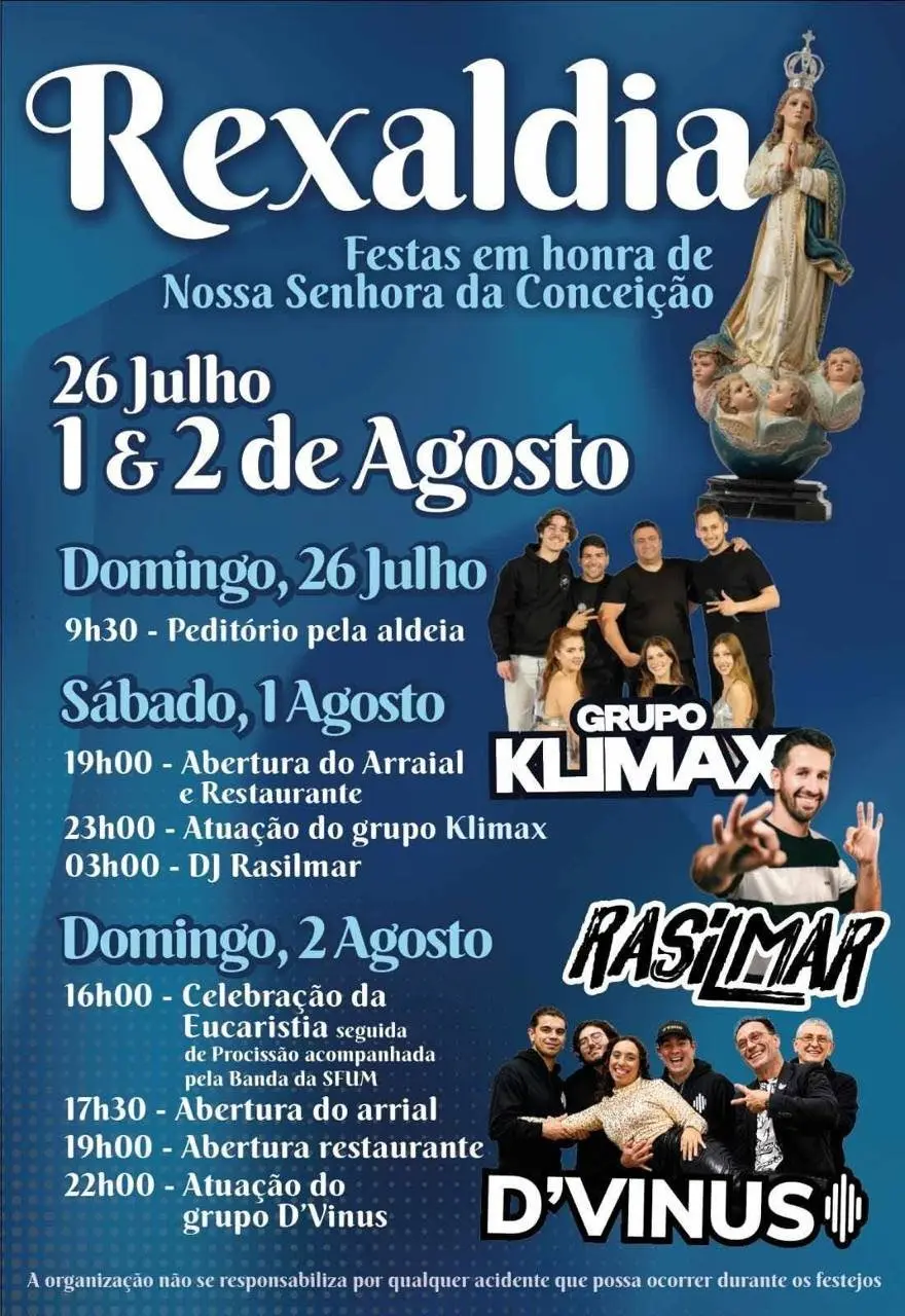 Imagem do evento Festa em honra de Nossa Senhora da Conceição 2026