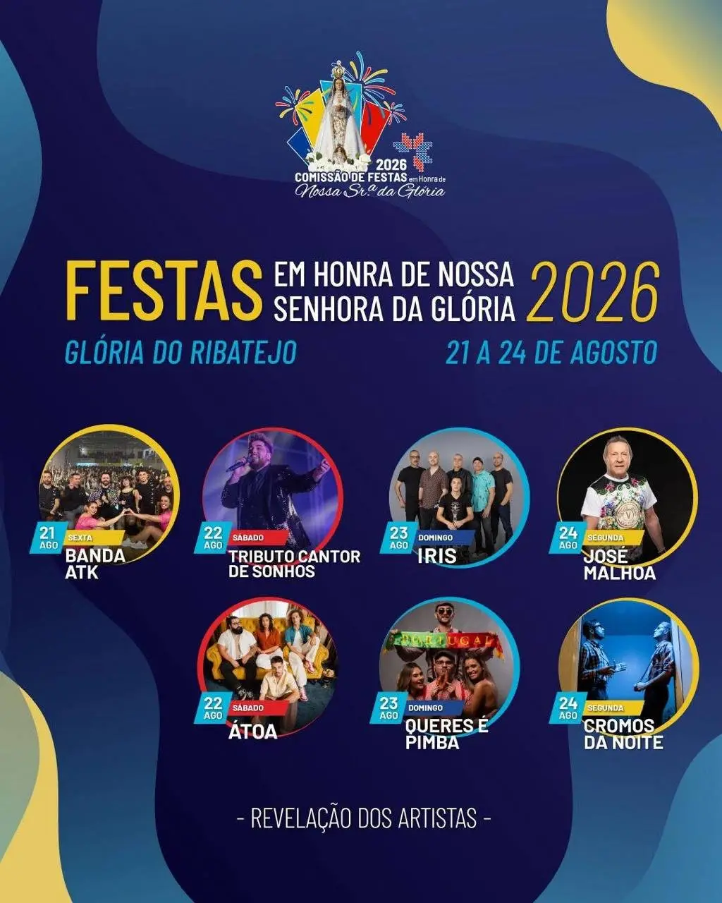 Imagem do evento Festa em honra de Nossa Senhora da Glória 2026