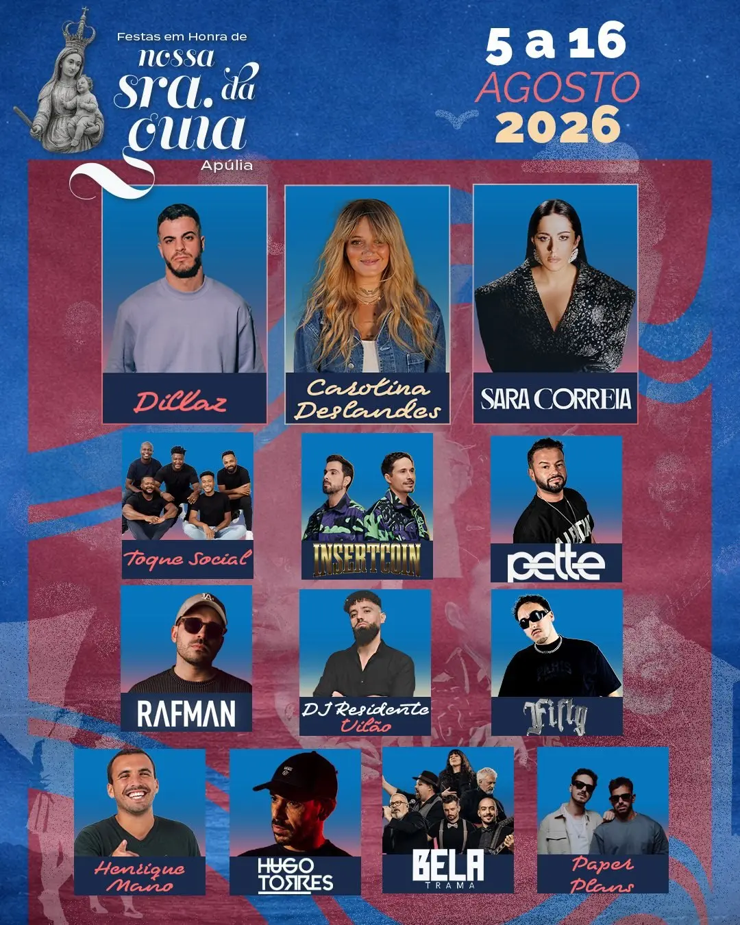 Imagem do evento Festa em honra de Nossa Senhora da Guia 2026