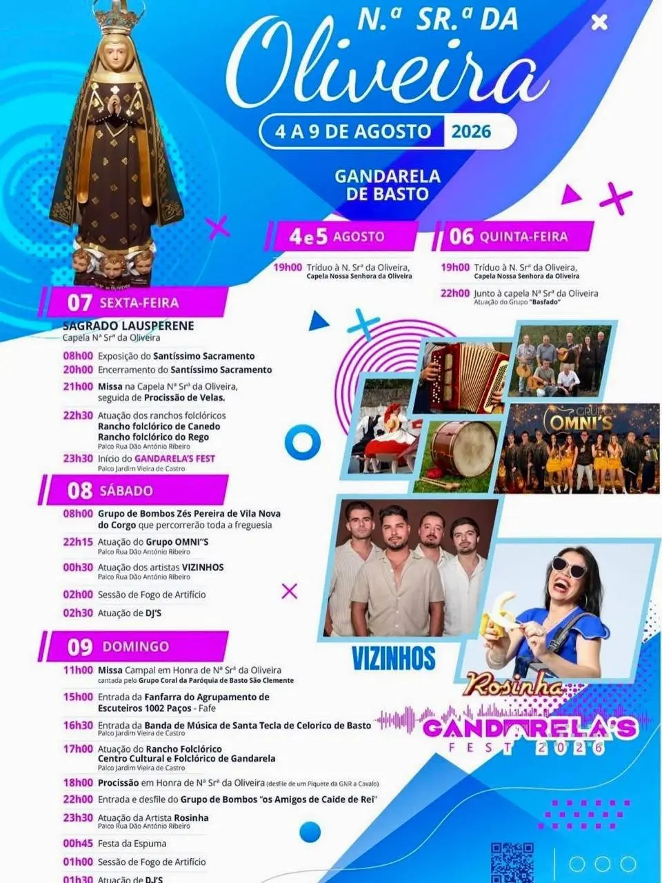 Imagem do evento Festa em honra de Nossa Senhora da Oliveira 2026