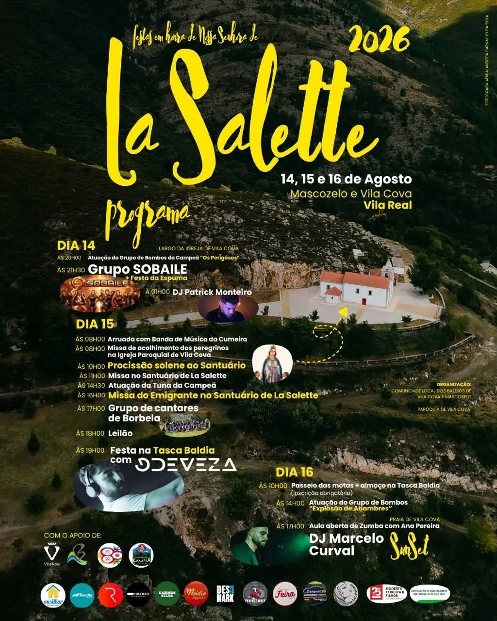 Imagem do evento Festa em honra de Nossa Senhora de La Salette 2026 - Vila Cova