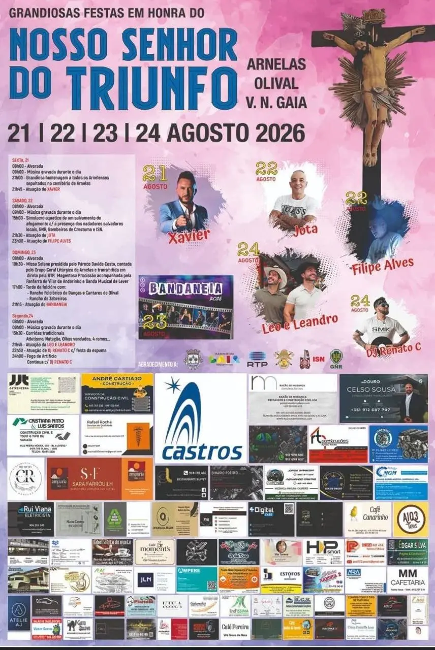 Imagem do evento Festa em honra de Nosso Senhor do Triunfo 2026
