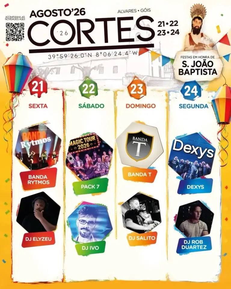 Imagem do evento Festa em honra de S. João Baptista 2026