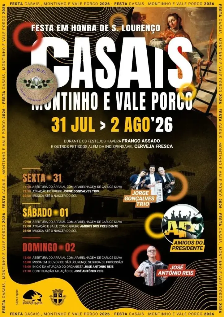 Imagem do evento Festa em honra de S. Lourenço 2026