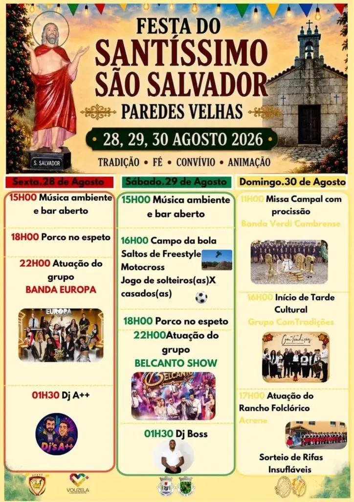 Imagem do evento Festa em honra de Santíssimo São Salvador 2026