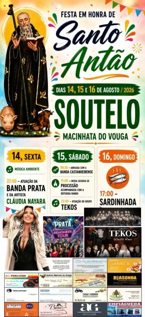 Imagem do evento Festa em honra de Santo Antão 2026