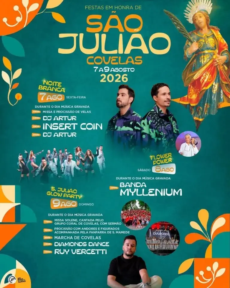 Imagem do evento Festa em honra de São Julião 2026