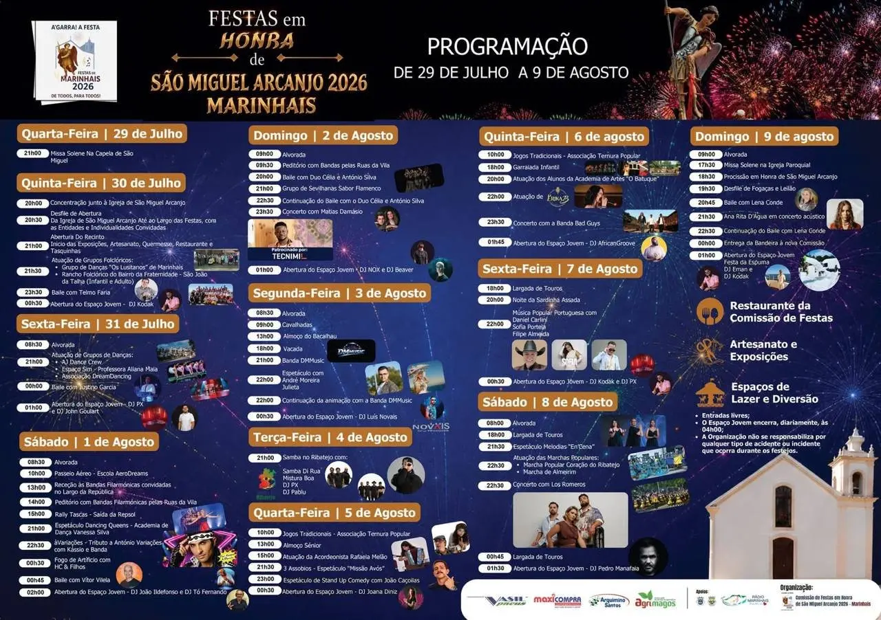 Imagem do evento Festa em honra de São Miguel Arcanjo 2026
