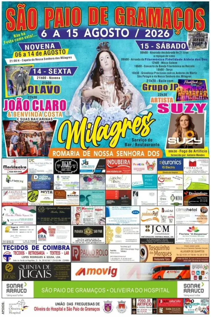 Imagem do evento Festa em honra de São Paio 2026 - Gramaços