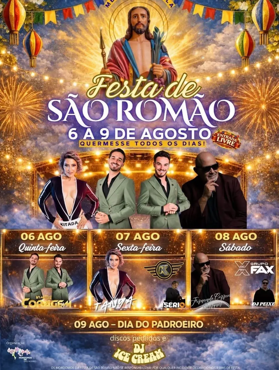 Imagem do evento Festa em honra de São Romão 2026
