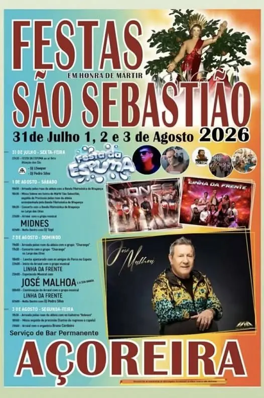 Imagem do evento Festa em honra de São Sebastião 2026
