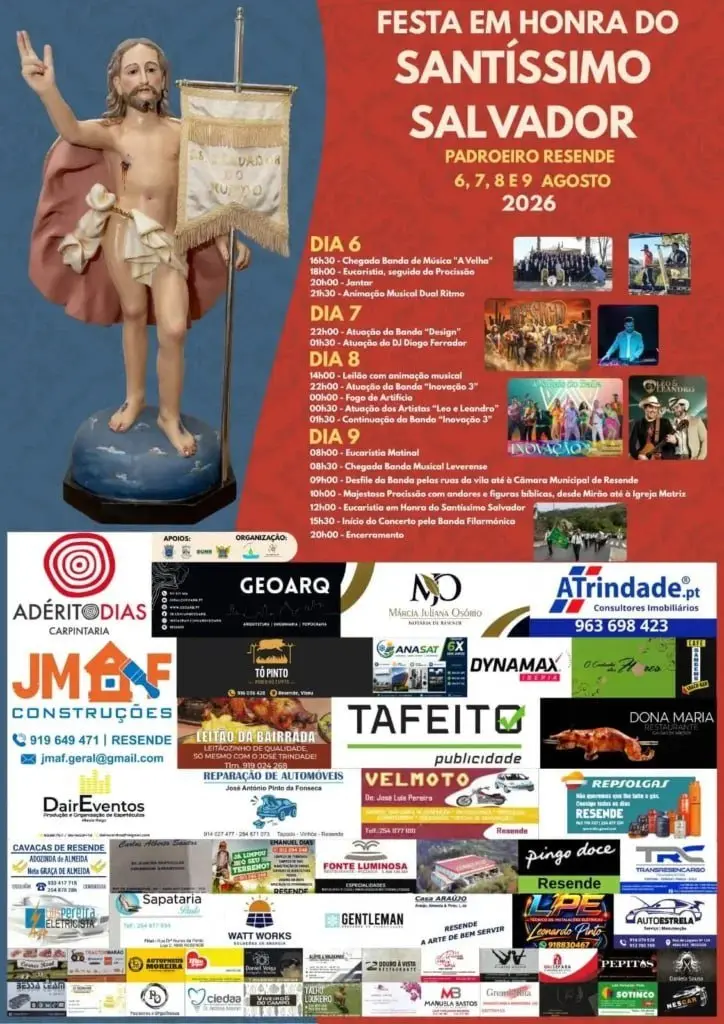 Imagem do evento Festa em honra do Santíssimo Salvador 2026