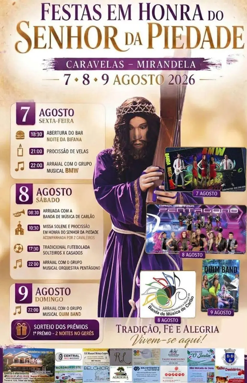 Imagem do evento Festa em honra do Senhor da Piedade 2026