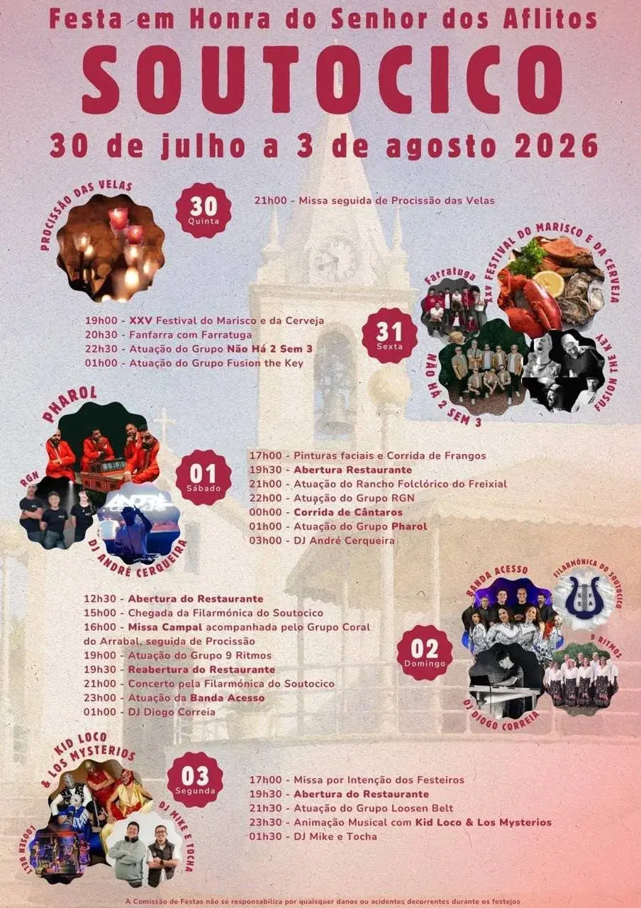 Imagem do evento Festa em honra do Senhor dos Aflitos 2026