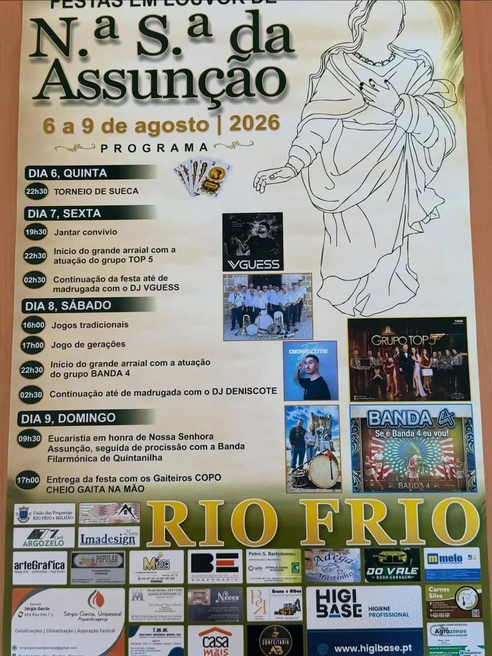 Imagem do evento Festa em louvor de Nossa Senhora da Assunção 2026