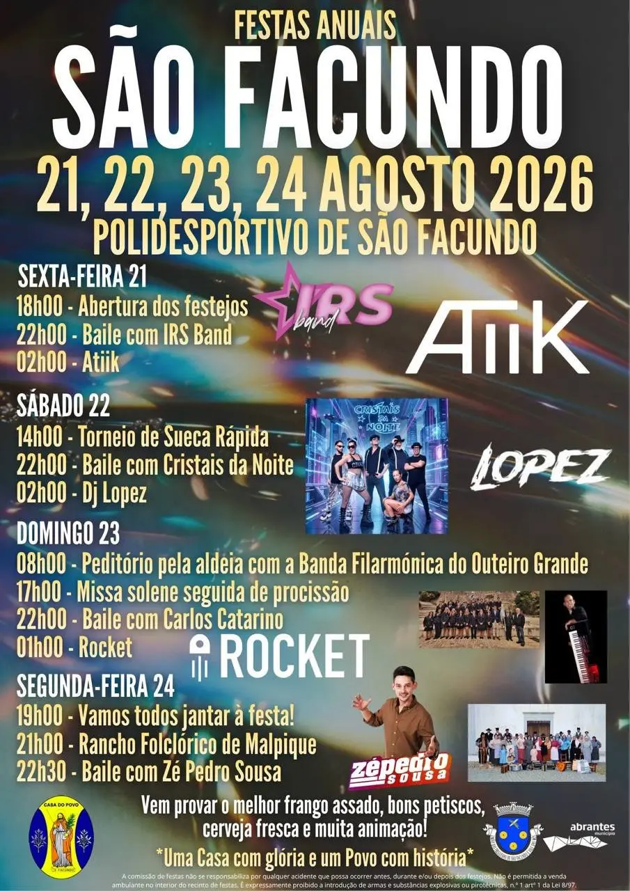 Imagem do evento Festas Anuais 2026 - São Facundo