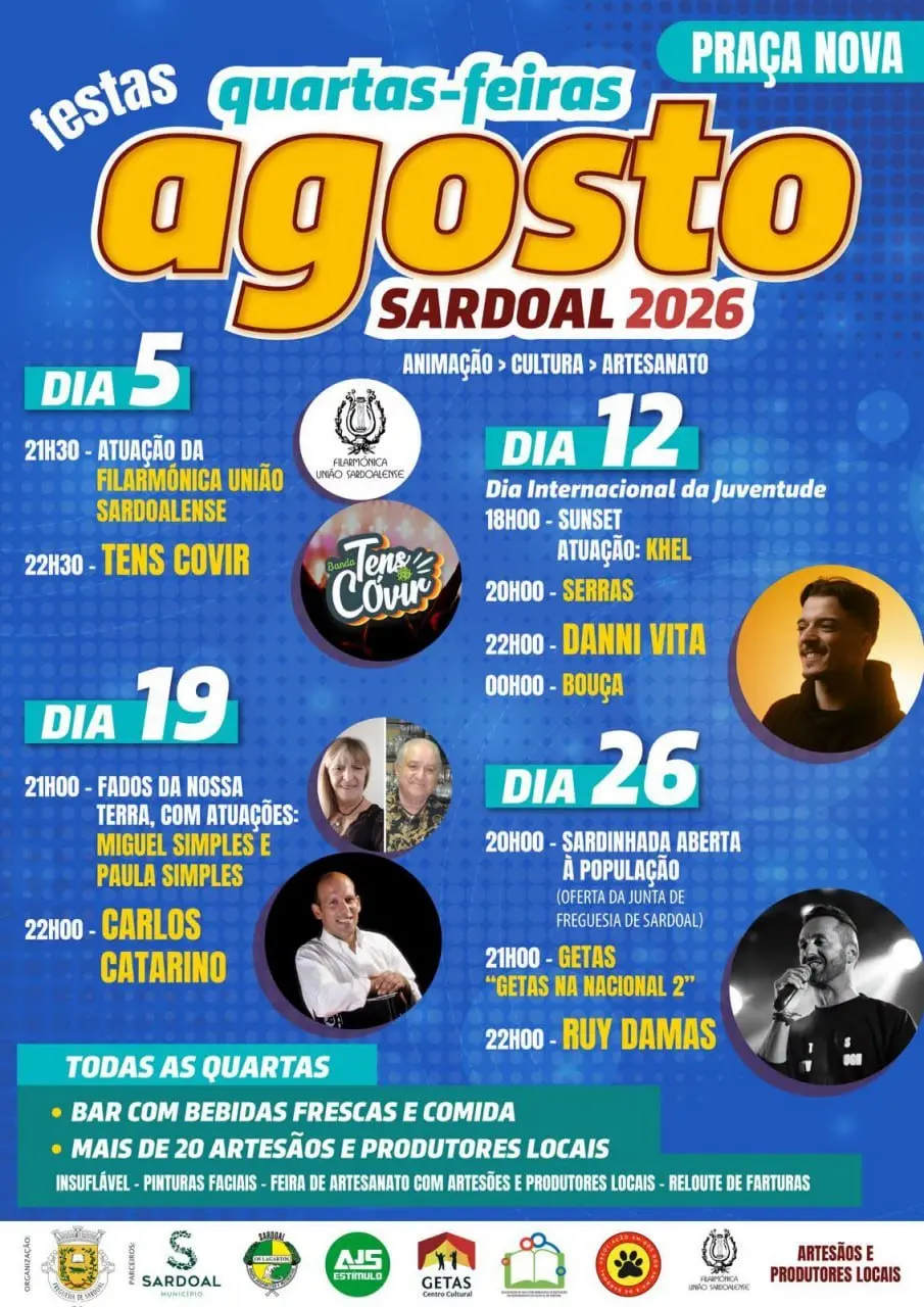 Imagem do evento Festas de Agosto 2026