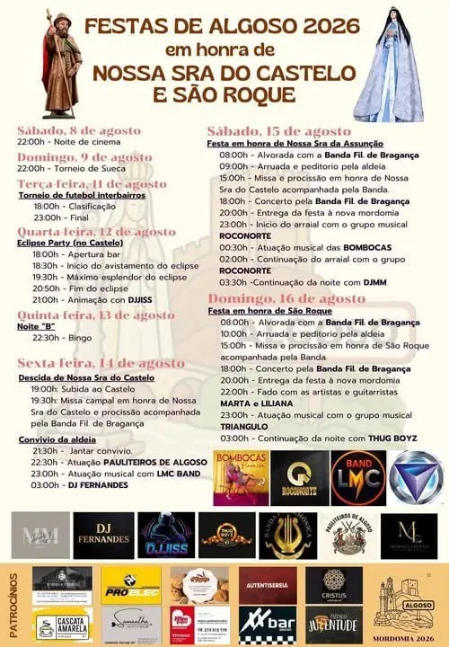 Festas de Algoso 2026 — event image