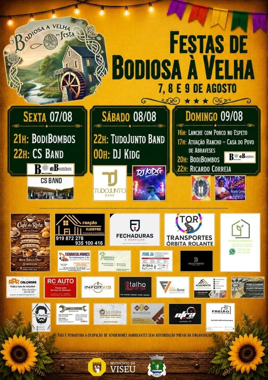 Imagem do evento Festas de Bodiosa à Velha 2026