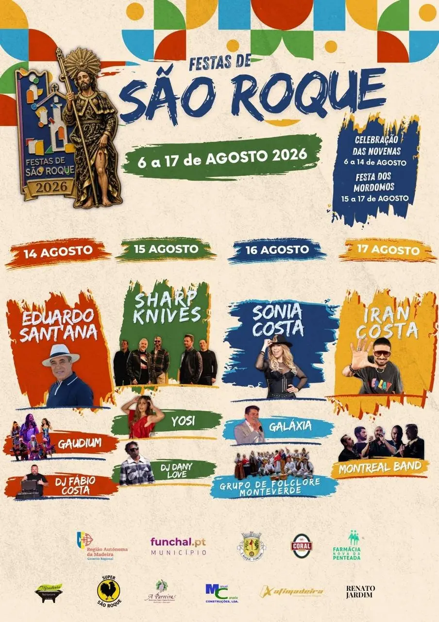 Imagem do evento Festas de São Roque 2026