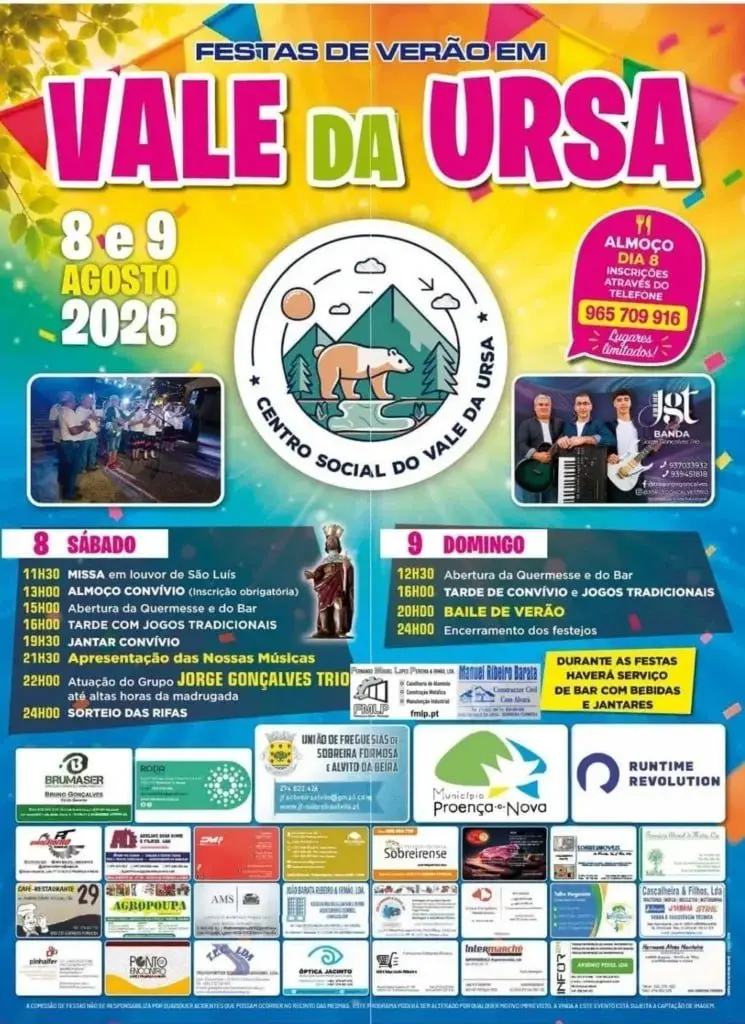 Imagem do evento Festas de Verão 2026