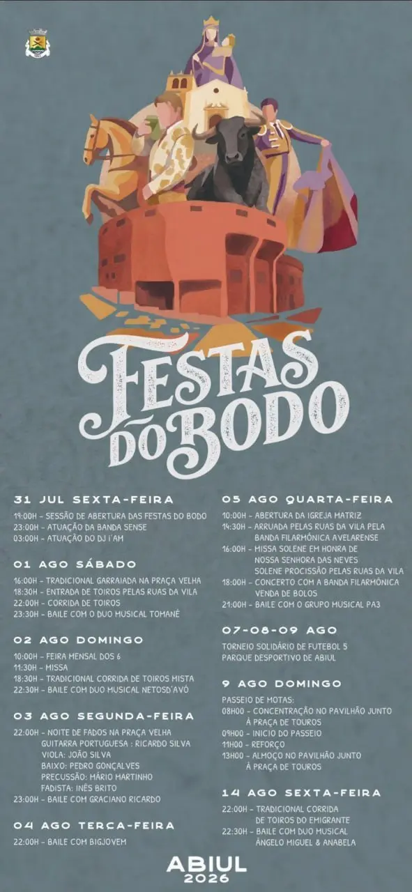 Imagem do evento Festas do Bodo 2026