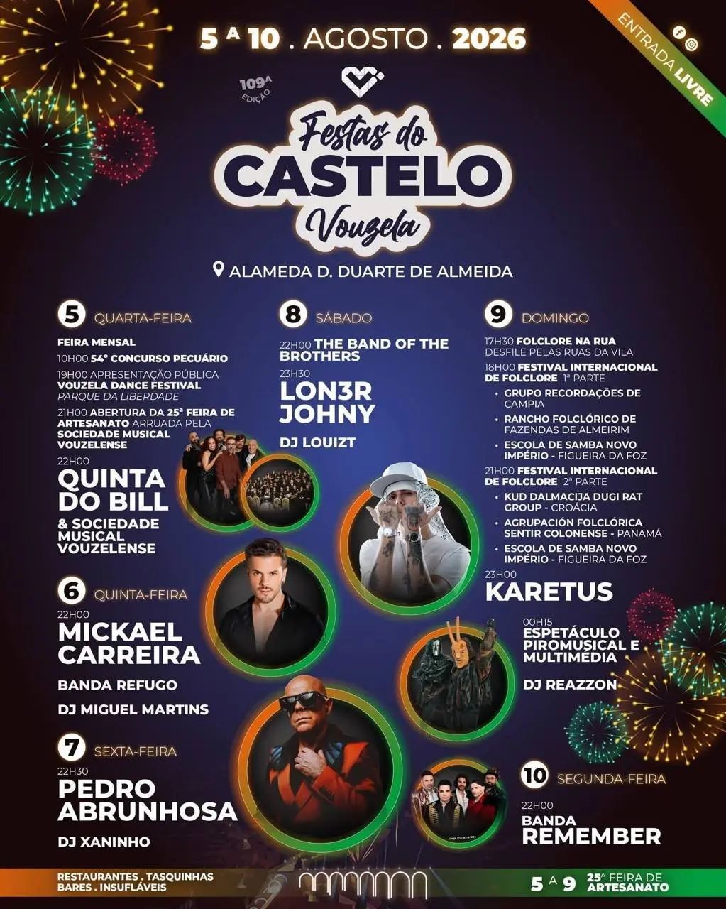 Imagem do evento Festas do Castelo 2026