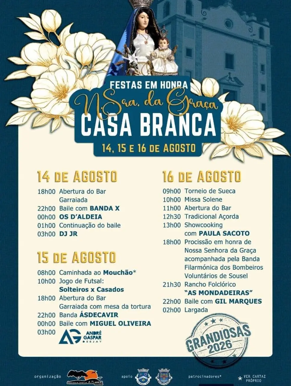 Imagem do evento Festas em honra de Nossa Senhora da Graça 2026