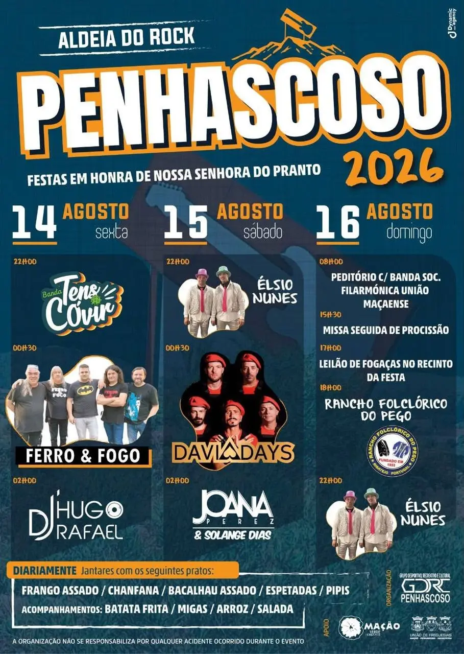 Imagem do evento Festas em honra de Nossa Senhora do Pranto 2026