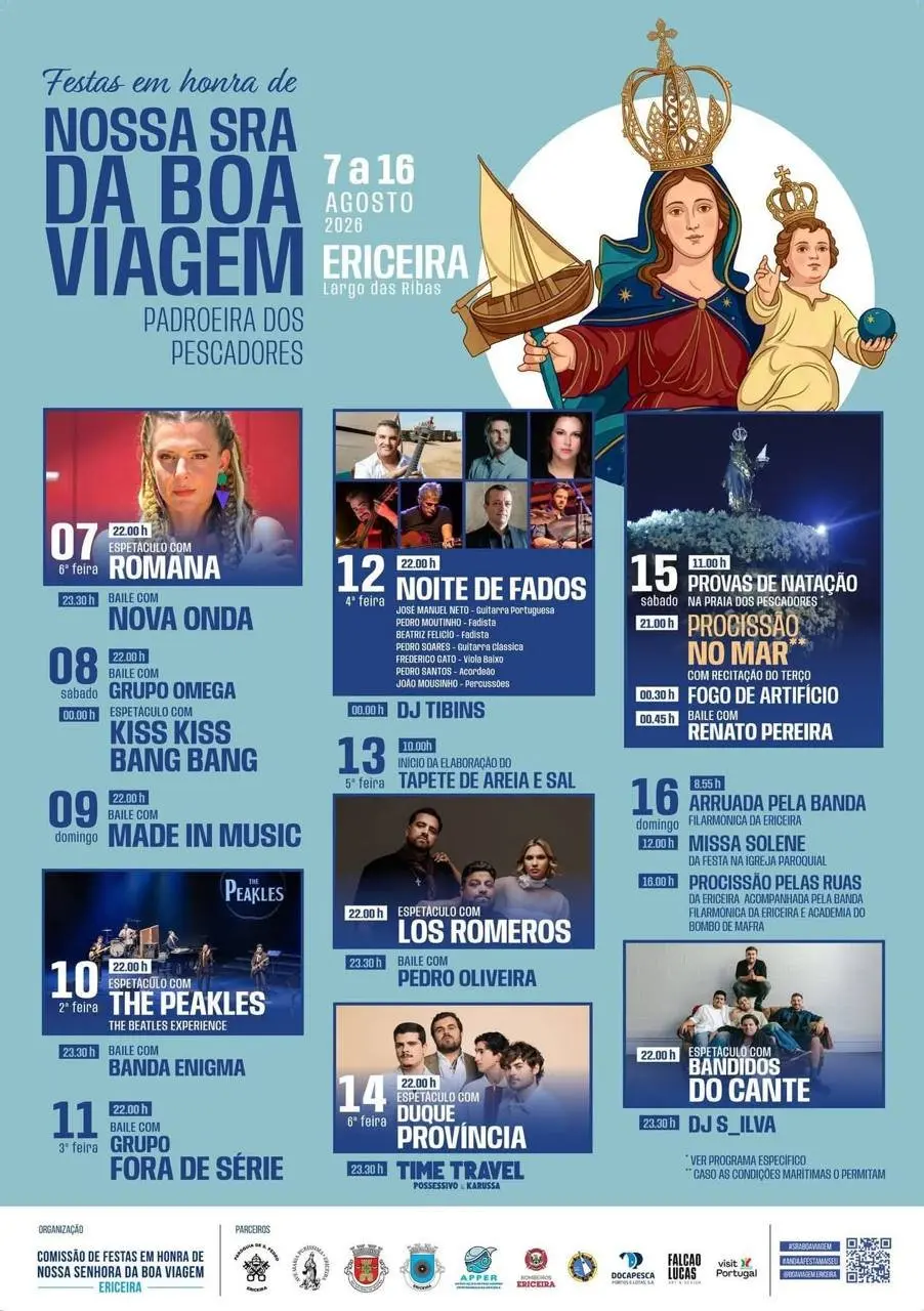 Imagem do evento Festas em honra de Nossa Sra da Boa Viagem 2026