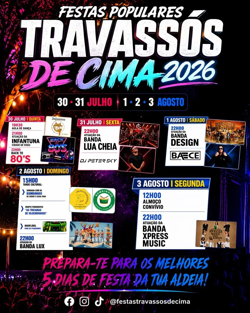 Imagem do evento Festas Travassós de Cima 2026