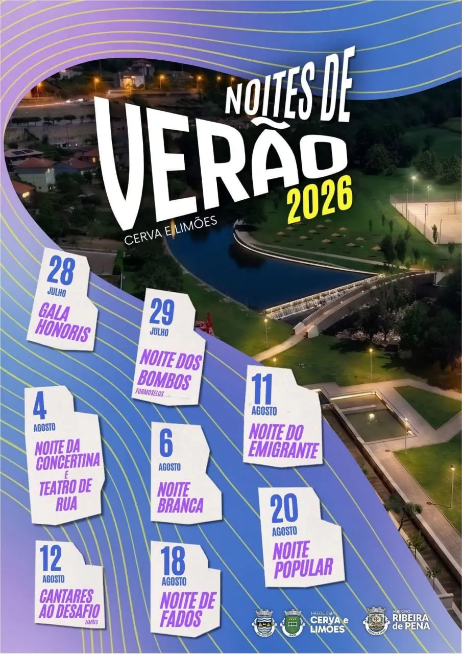 Imagem do evento Noites de Verão 2026