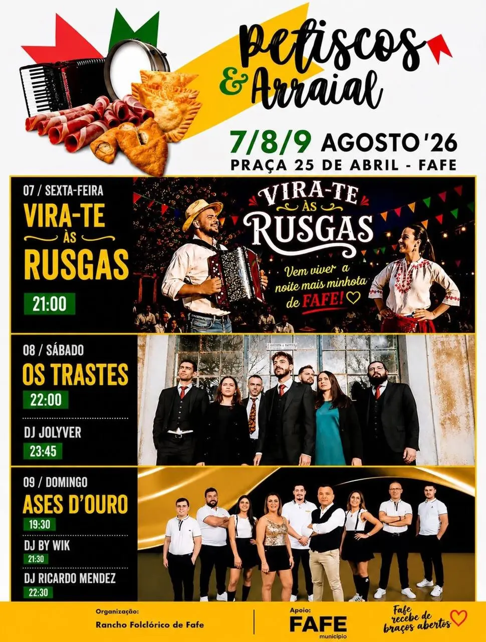 Imagem do evento Petiscos & Arraial 2026