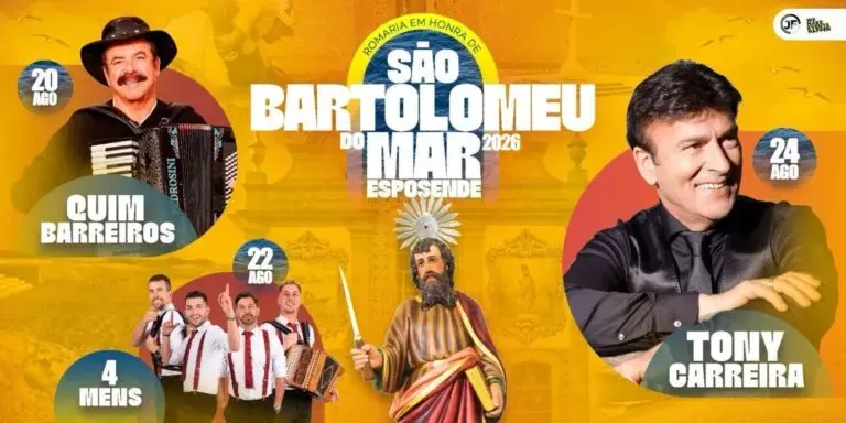Imagem do evento Romaria em honra de São Bartolomeu 2026