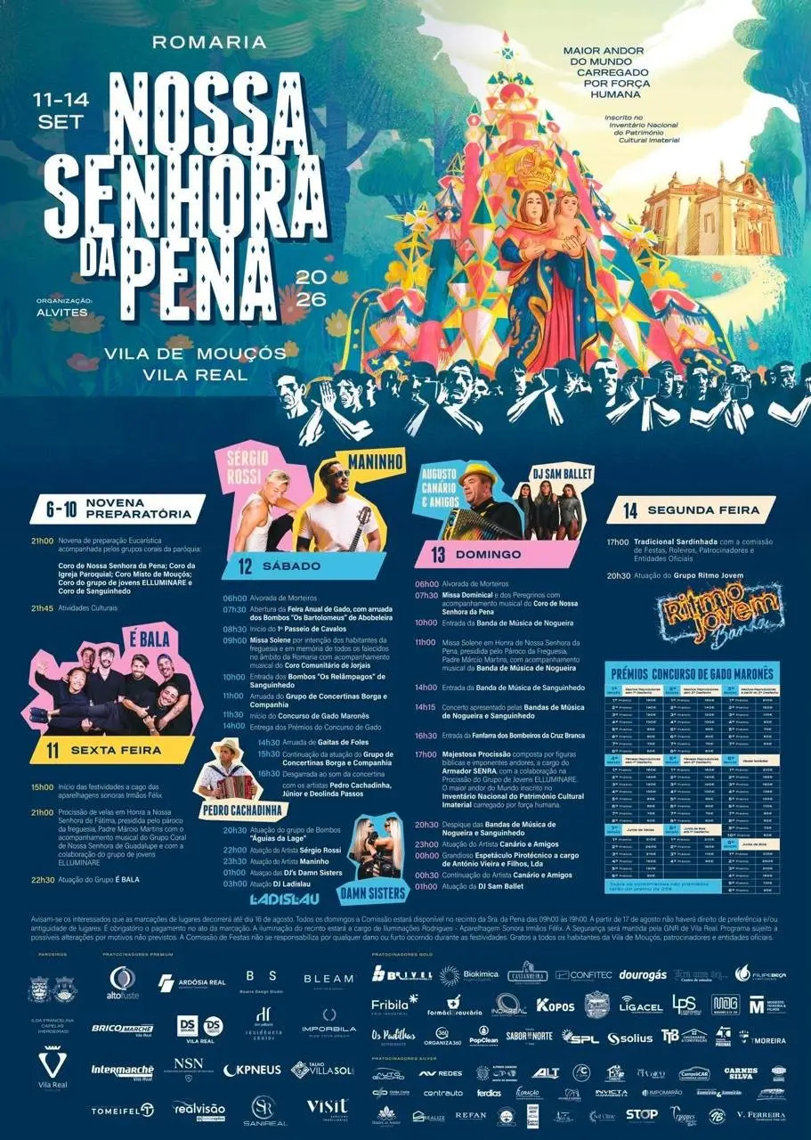 Romaria Nossa Senhora da Pena 2026 — event image