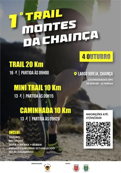 Imagem do evento 1ª edição do Trail Montes da Chainça