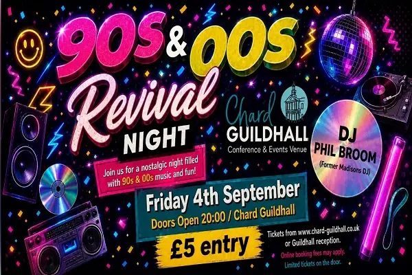 Imagem do evento 90's and 00's Revival Night: Retro Hits, Dance Anthems and Throwback Vibes