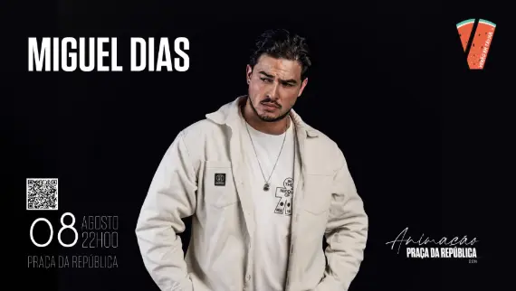 Animação Praça da República | Miguel Dias & Banda — event image