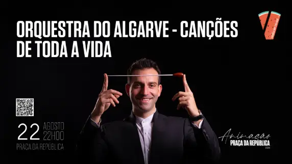 Imagem do evento Animação Praça da República | Orquestra do Algarve - Canções de Toda a Vida
