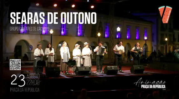 Imagem do evento Animação Praça da República | Searas de Outono (Grupo Cantares de Cachopo)